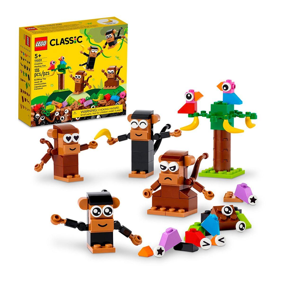 Diversión Creativa Simios Lego Classic-0