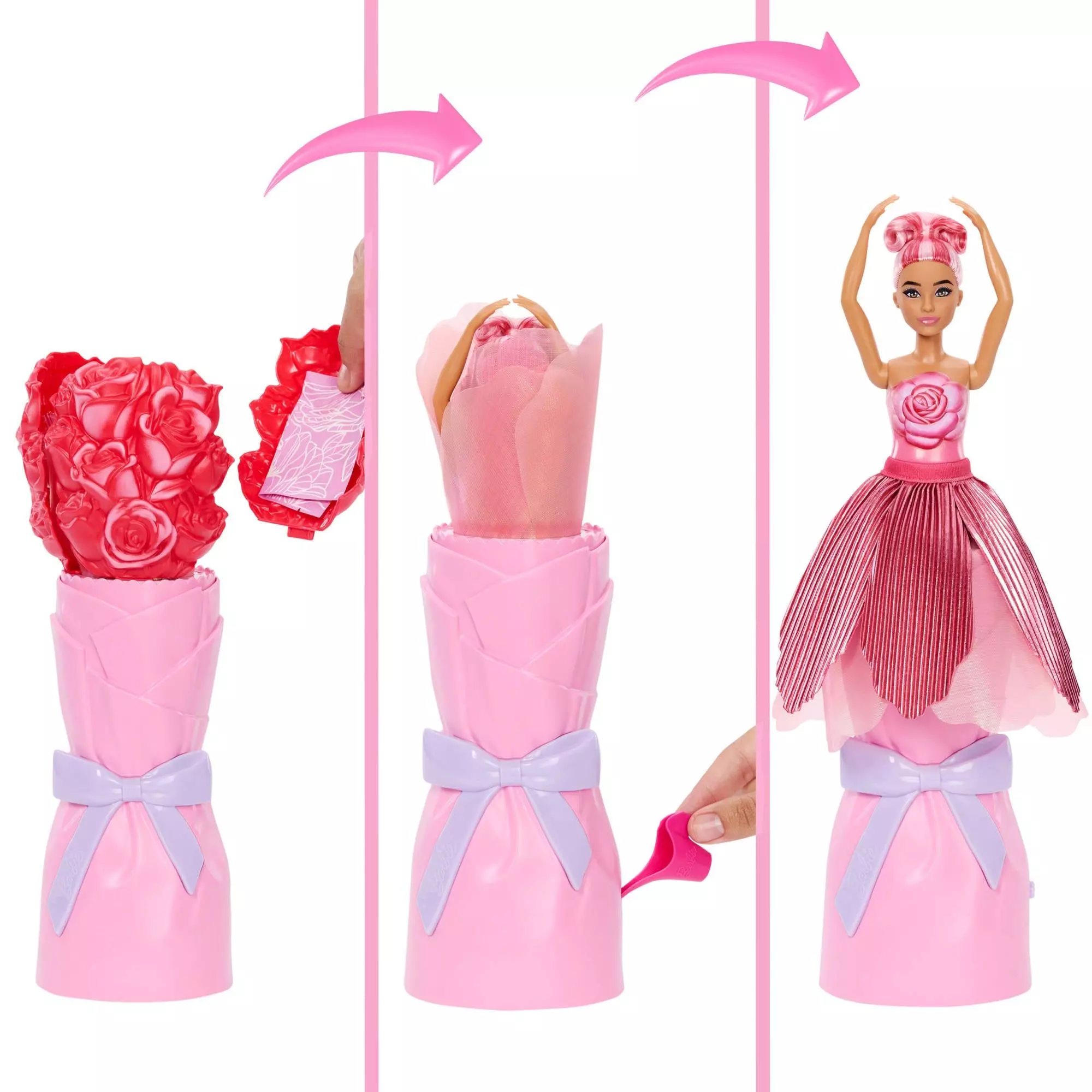 BARBIE REVEAL DE FLORES SORPRESA - ROJO-2