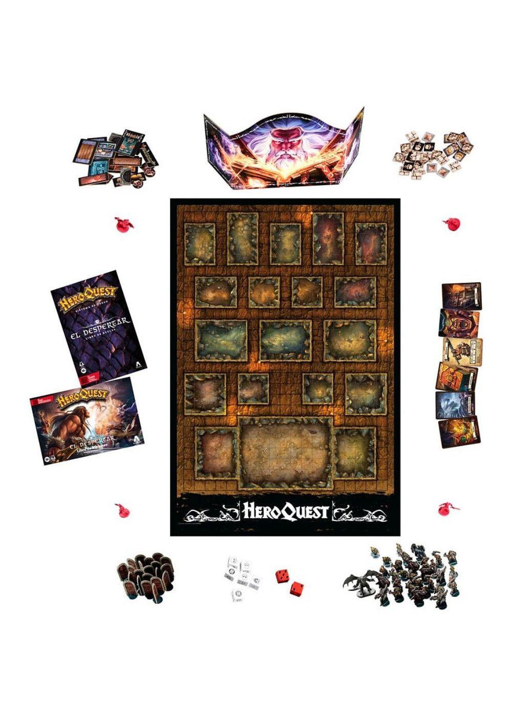 HEROQUEST EL DESPERTAR HASBRO GAMES-8