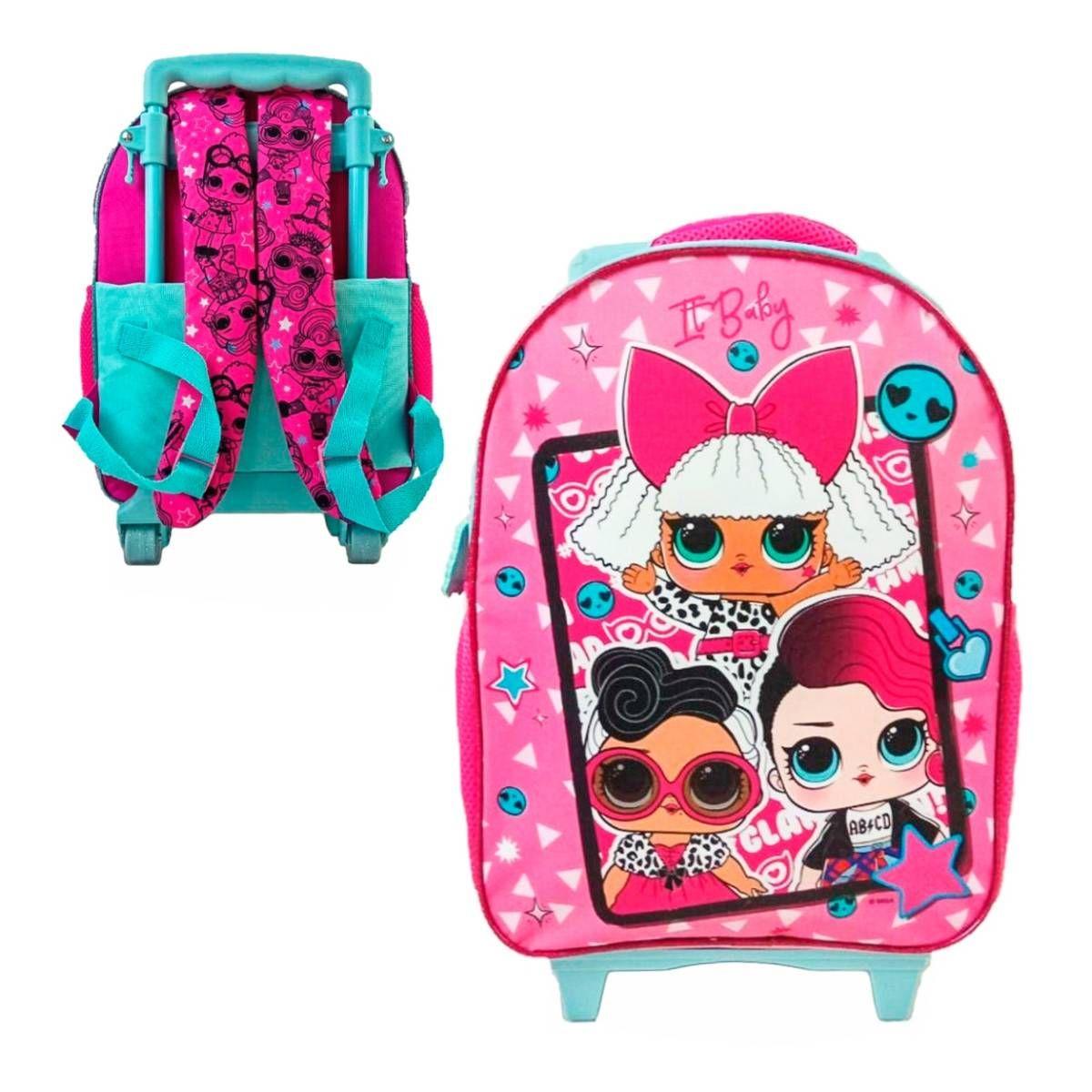 Mochila Con Ruedas Lol 35 Cm-0