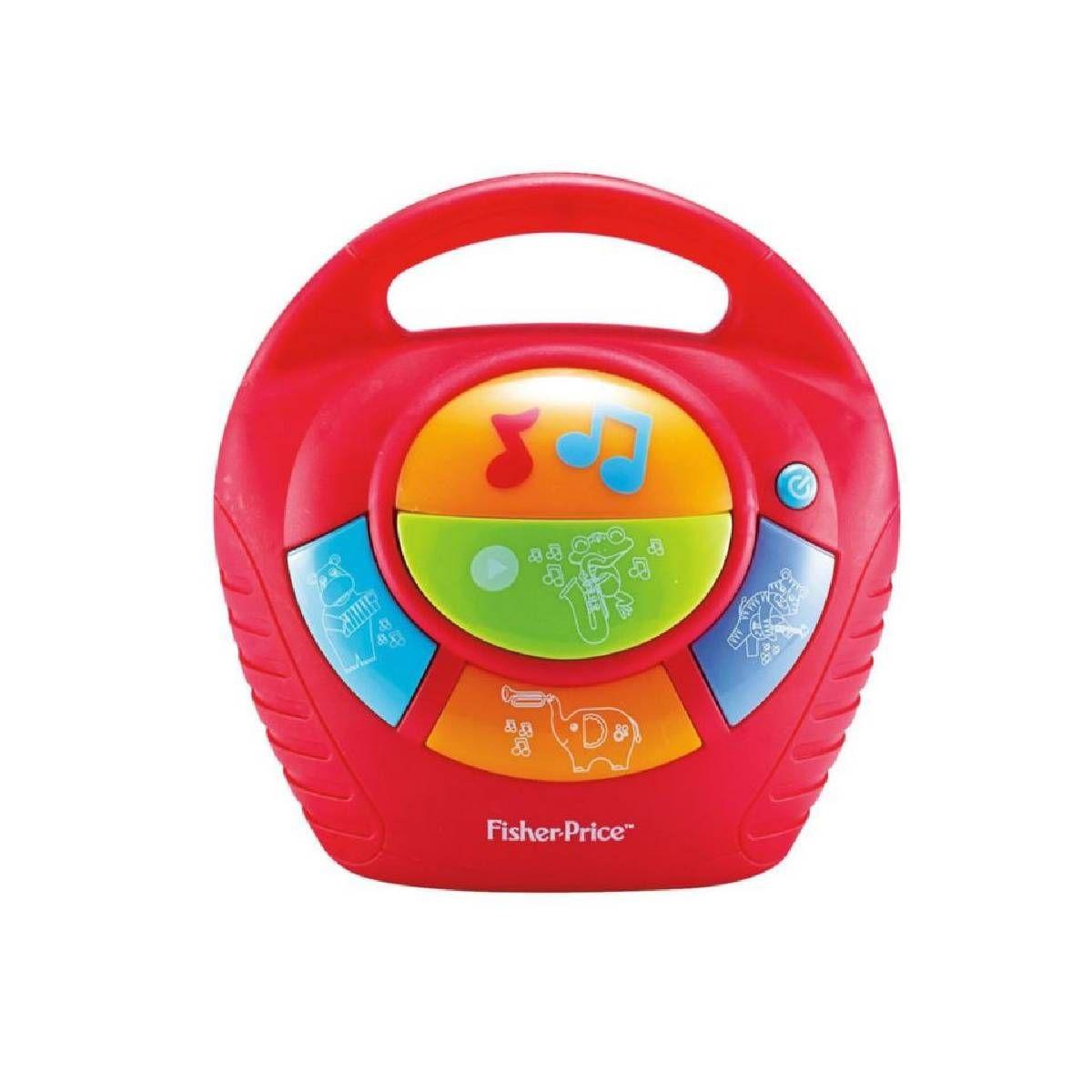 Mi Primera Radio Musical Fisher Price - Rojo-1