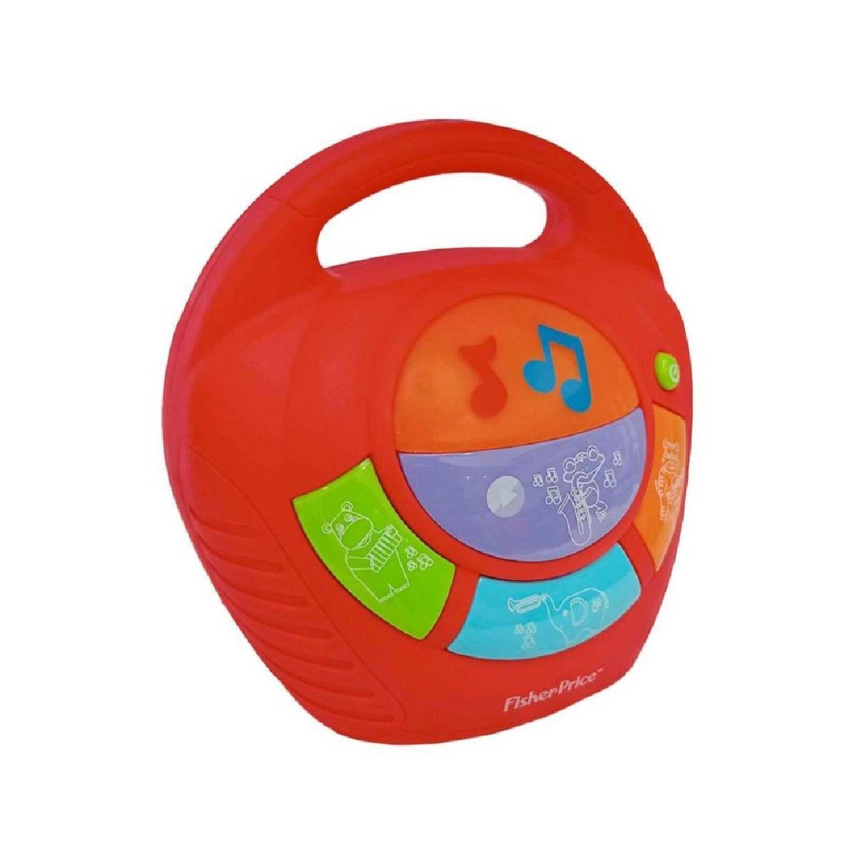 Mi Primera Radio Musical Fisher Price - Rojo-3