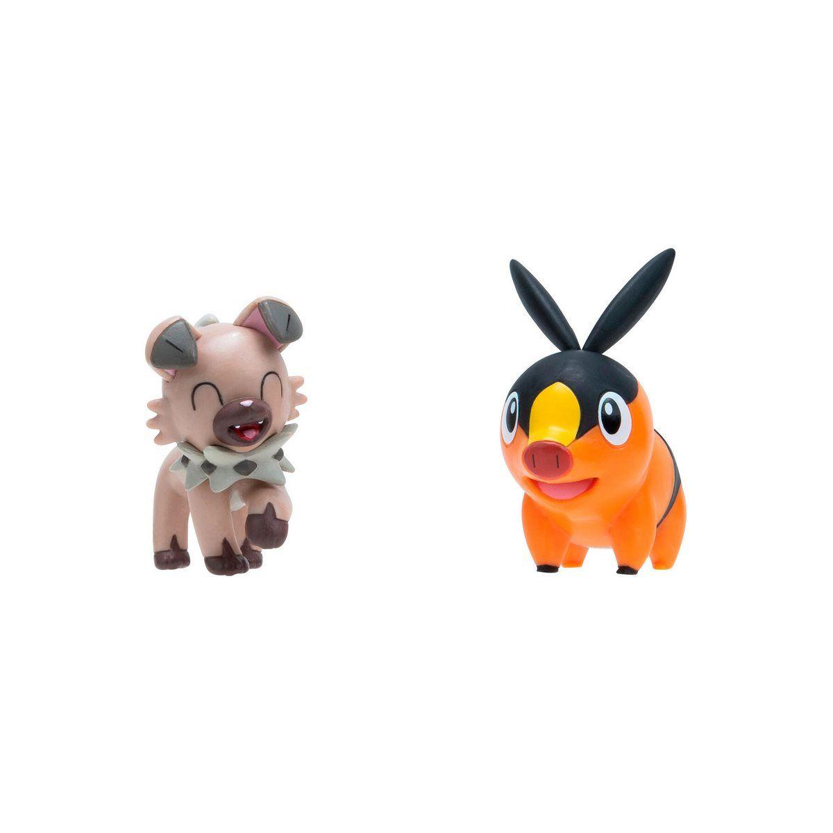 Set Figuras Pokemon - Tepig Y Rockruff-2