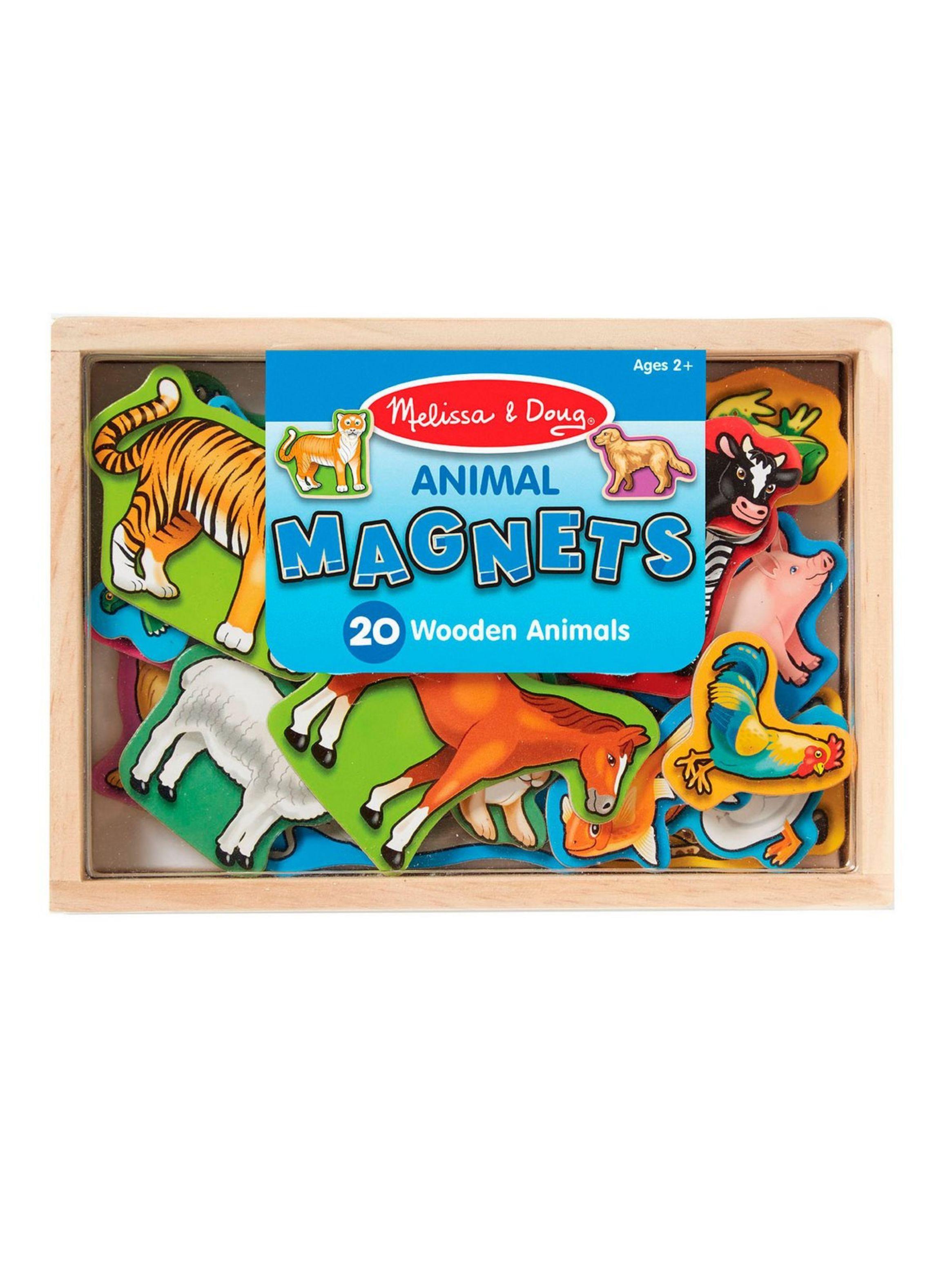 Juego didáctico Melissa and Doug animales magnéticos madera-2