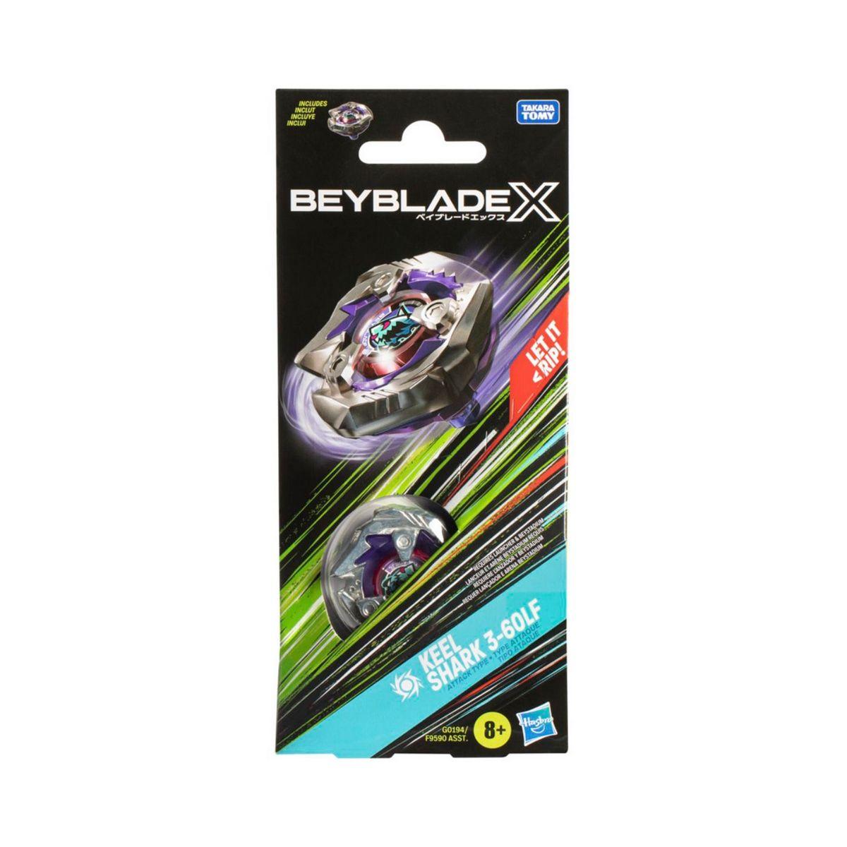 BEYBLADE X BOOSTER SINGLE TOP AST - KEEL SHARK 3-60LF-2