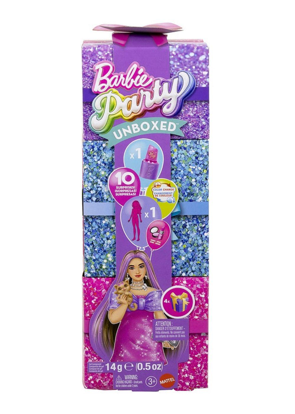 BARBIE PARTY SURPRISE PET BIRTHDAY SERIES - MORADO-4