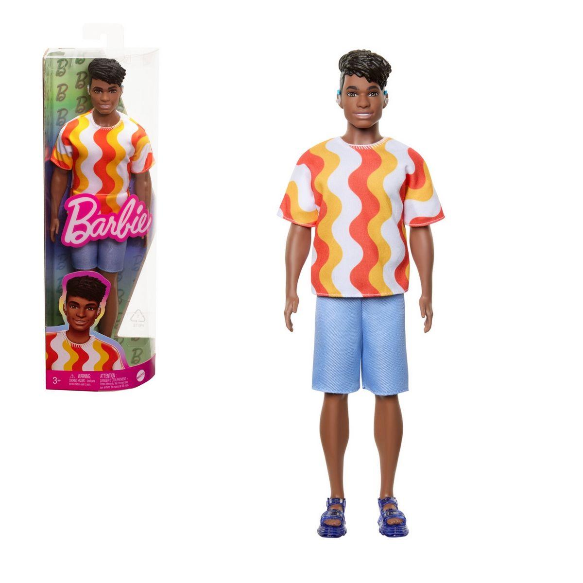 BARBIE FASHIONISTA KEN - KEN AUDIFONO SORDERA-0
