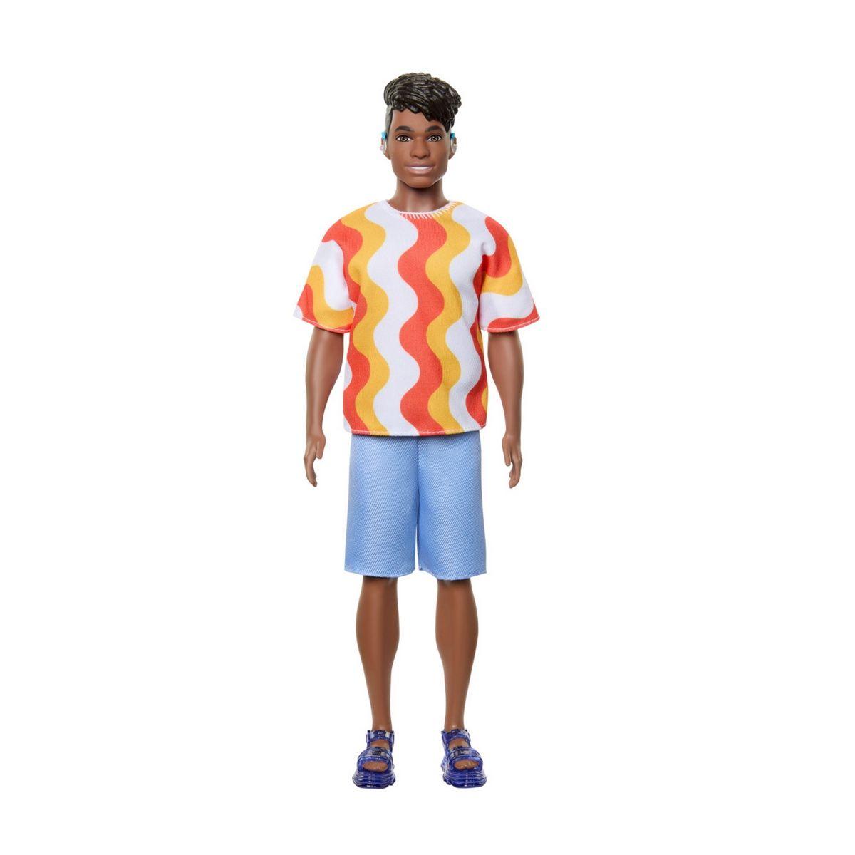 BARBIE FASHIONISTA KEN - KEN AUDIFONO SORDERA-1