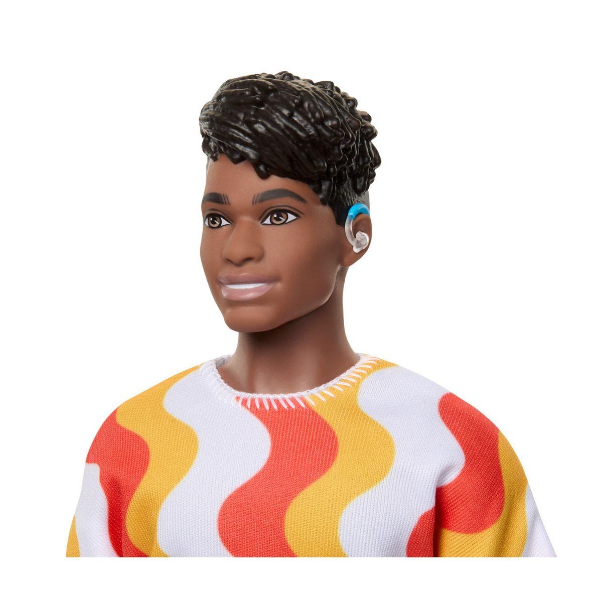 BARBIE FASHIONISTA KEN - KEN AUDIFONO SORDERA-3