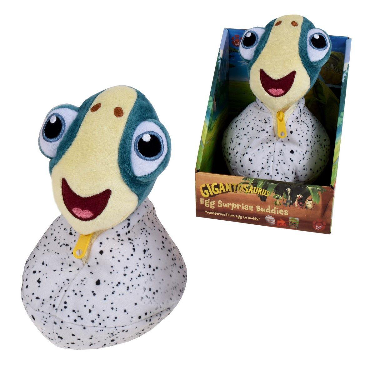Peluche 20 Cm Transformable En Huevo Gigantosaurio - Bill-0