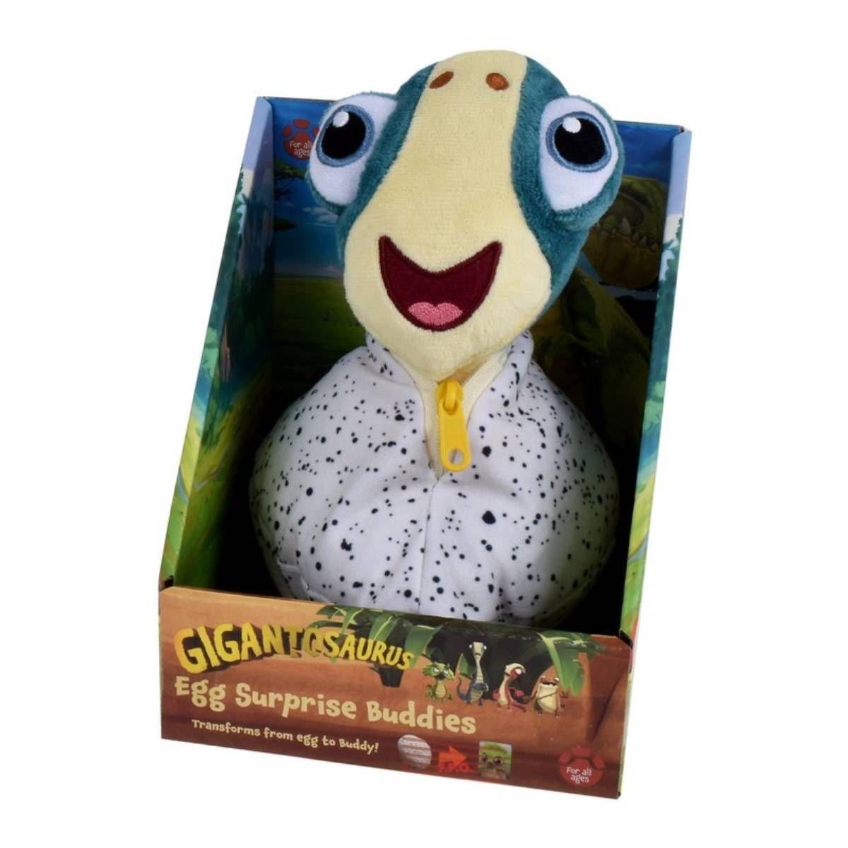 Peluche 20 Cm Transformable En Huevo Gigantosaurio - Bill-2