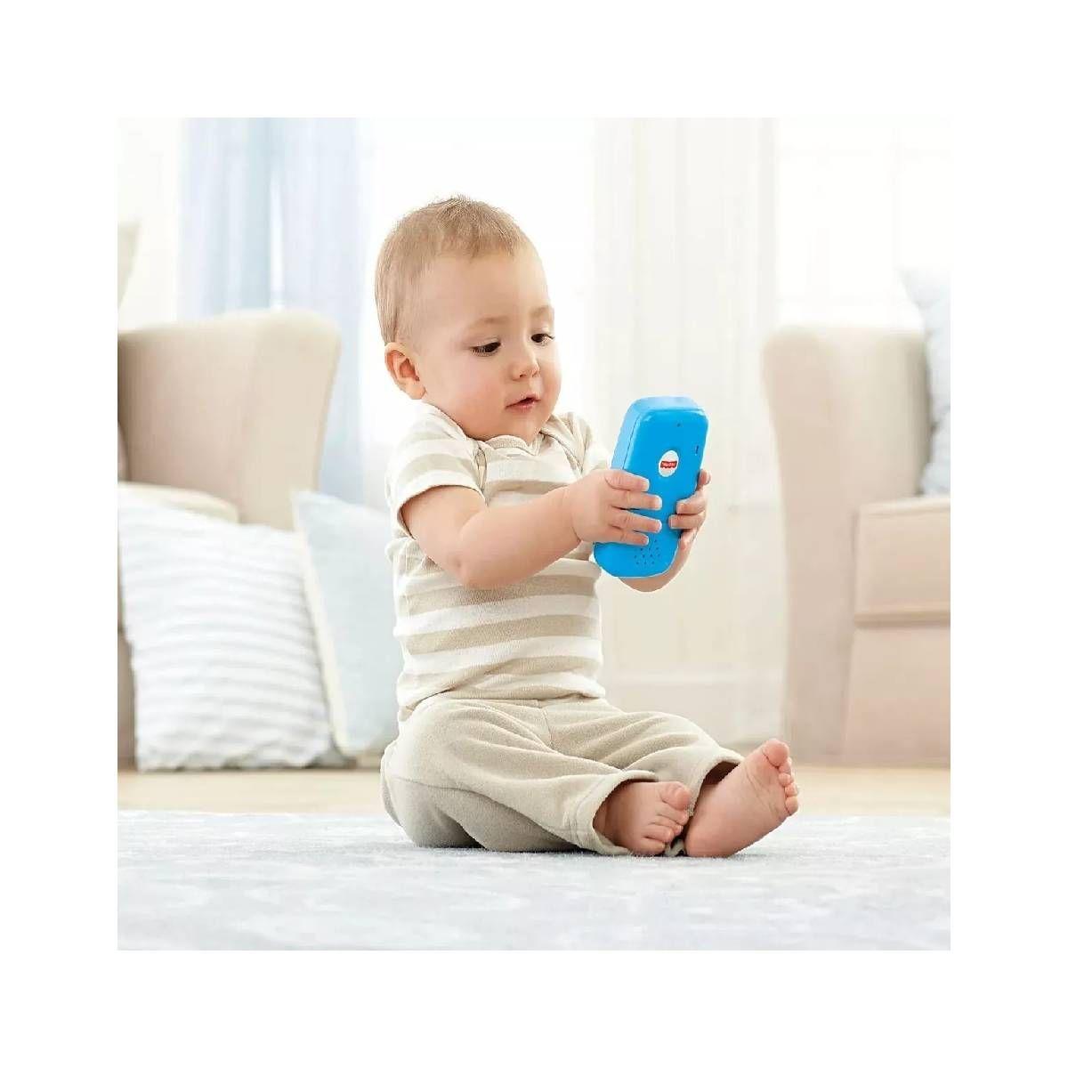 Smartphone de Aprendizaje Fisher Price - Celeste-2