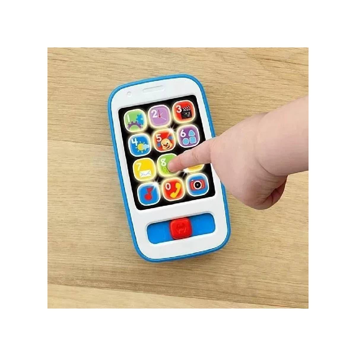 Smartphone de Aprendizaje Fisher Price - Celeste-3
