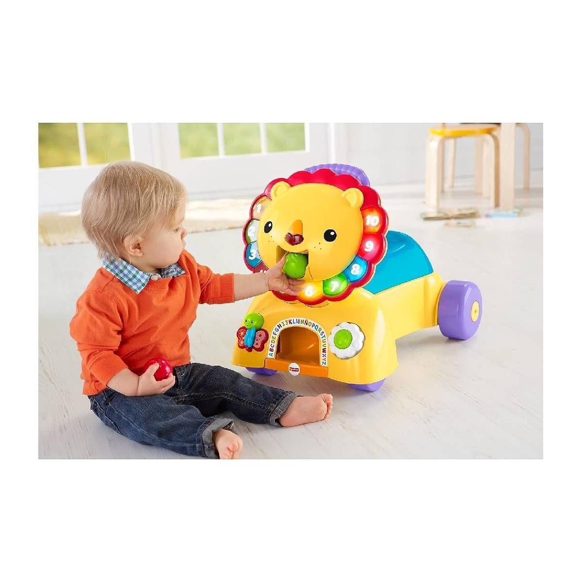 Fisher Price Leon Camina Conmigo Mattel-2