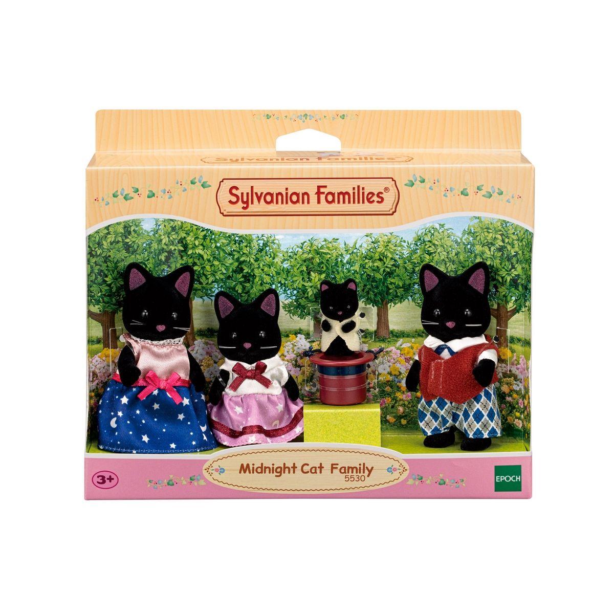Familia Gatos Medianoche  Sylvanian Families-2