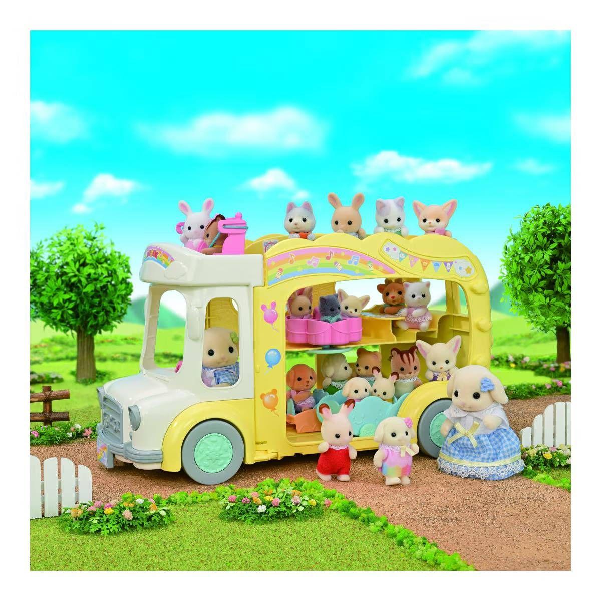 AUTOBUS ARCOIRIS DE BEBES  SYLVANIAN FAMILIES-2