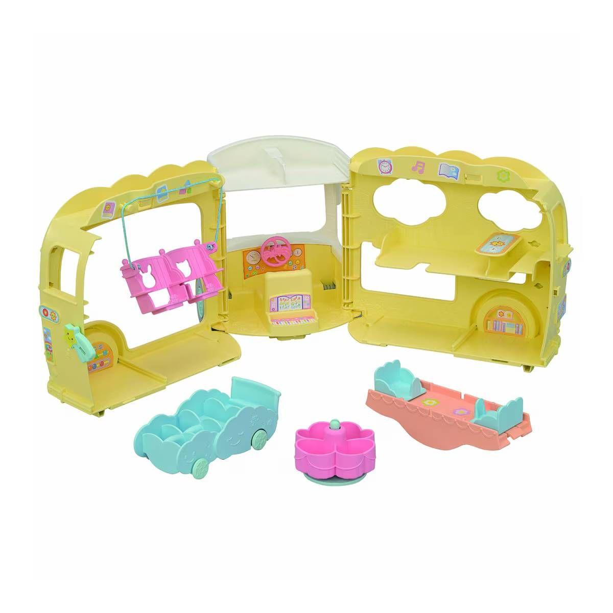 AUTOBUS ARCOIRIS DE BEBES  SYLVANIAN FAMILIES-4