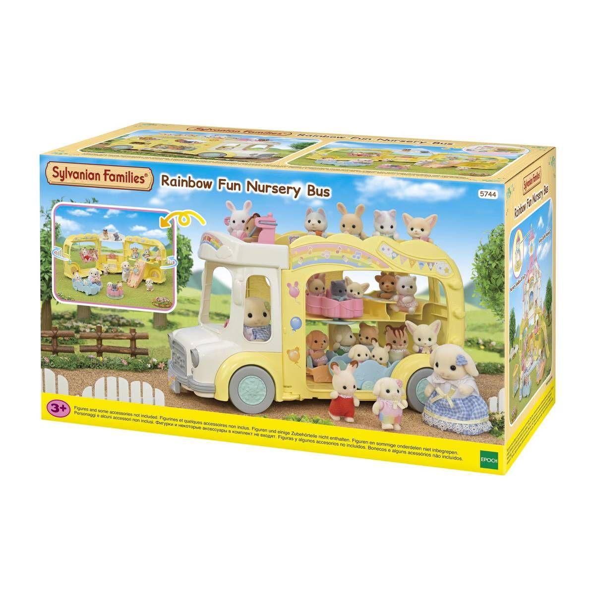 AUTOBUS ARCOIRIS DE BEBES  SYLVANIAN FAMILIES-7