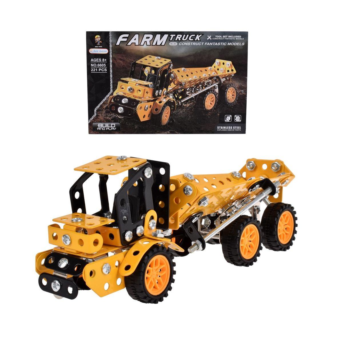 Mecano Camion Minero De 221 Piezas-1