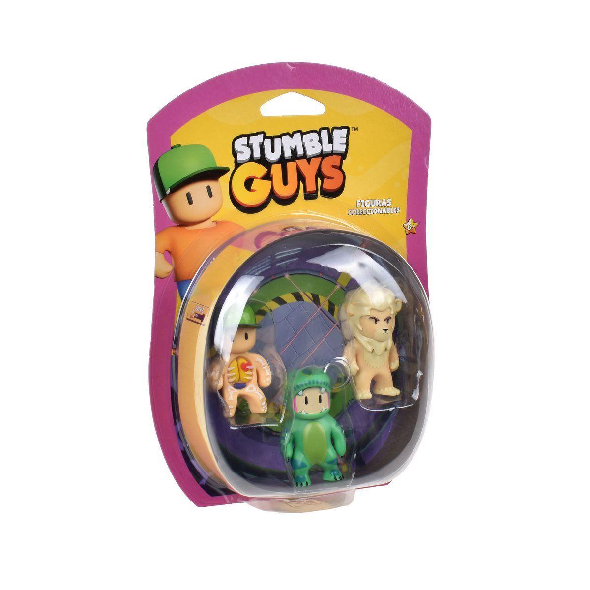 PACK 3 FIGURAS 5 CMS STUMBLE GUYS - T-REX GUY-2