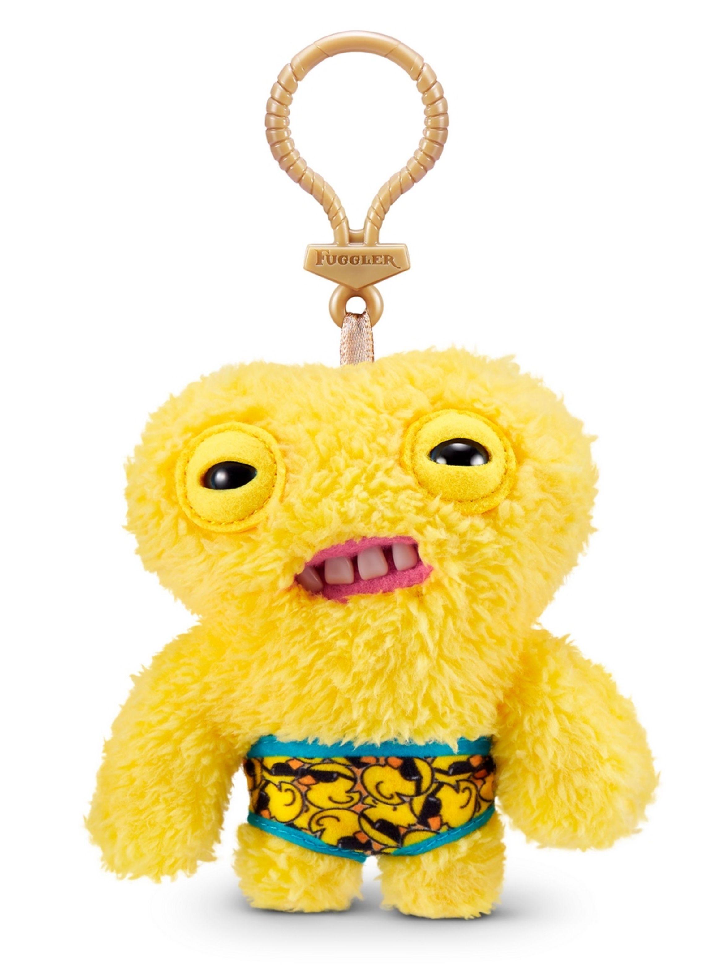 PELUCHE LLAVERO FUGGLERS DE 13 CMS DE ZURU - AMARILLO-0