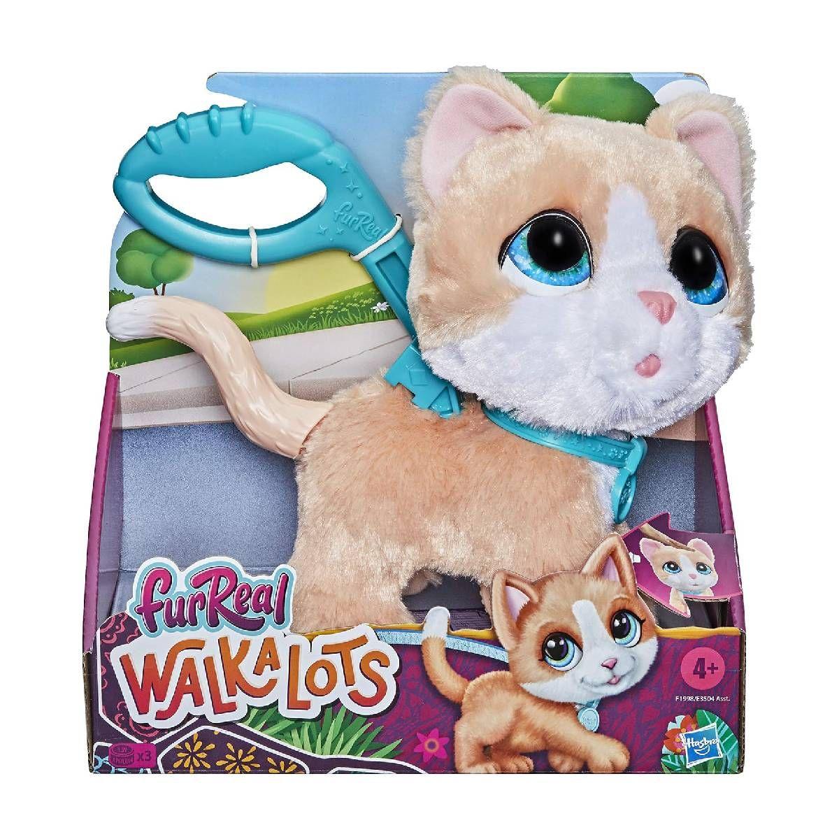 Furreal Walkalots Grandes Paseos Hasbro - Gato-7