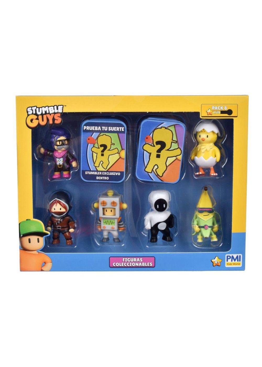 Pack 8 Figuras 5 Cms Stumble Guys - Mr.stumblebo-2