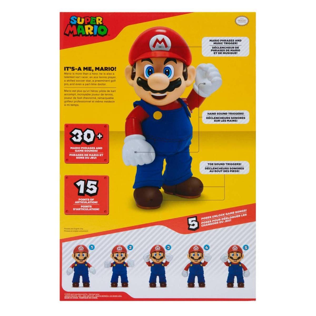 Nintendo Figura Mario Con Sonido Intek-5