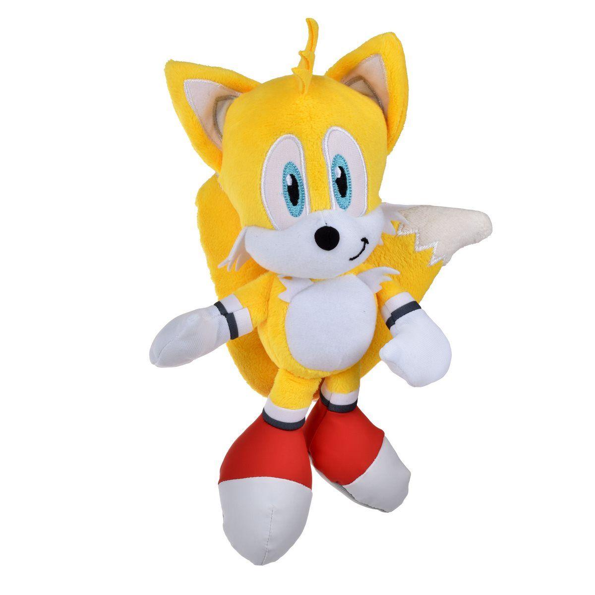 PELUCHE BASICO SONIC DE 23 CMS PELICULA SONIC 3 - TAILS-0