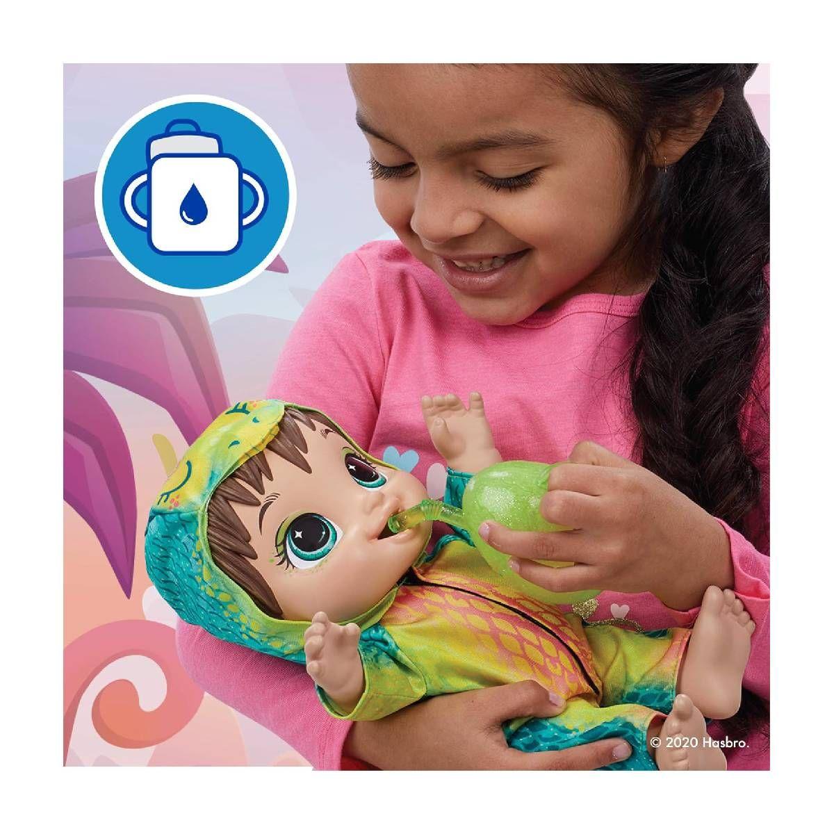 Baby Alive Bebe-saurio Hasbro - Estegosaurio-2