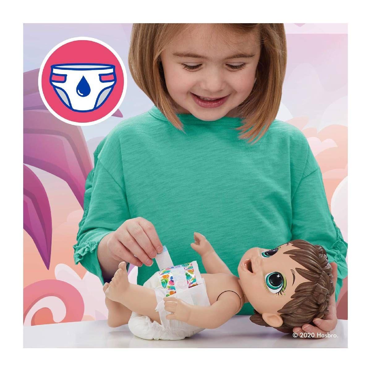 Baby Alive Bebe-saurio Hasbro - Estegosaurio-3