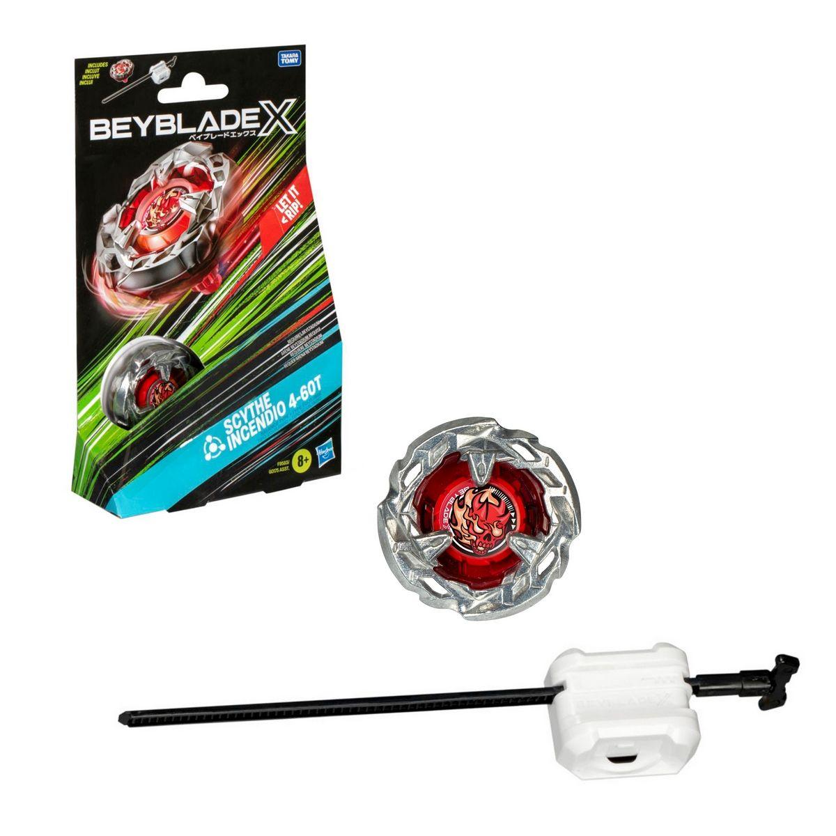 BEYBLADE X STARTER PACK TOP - SCYTHE INCENDIO BALANCE-0
