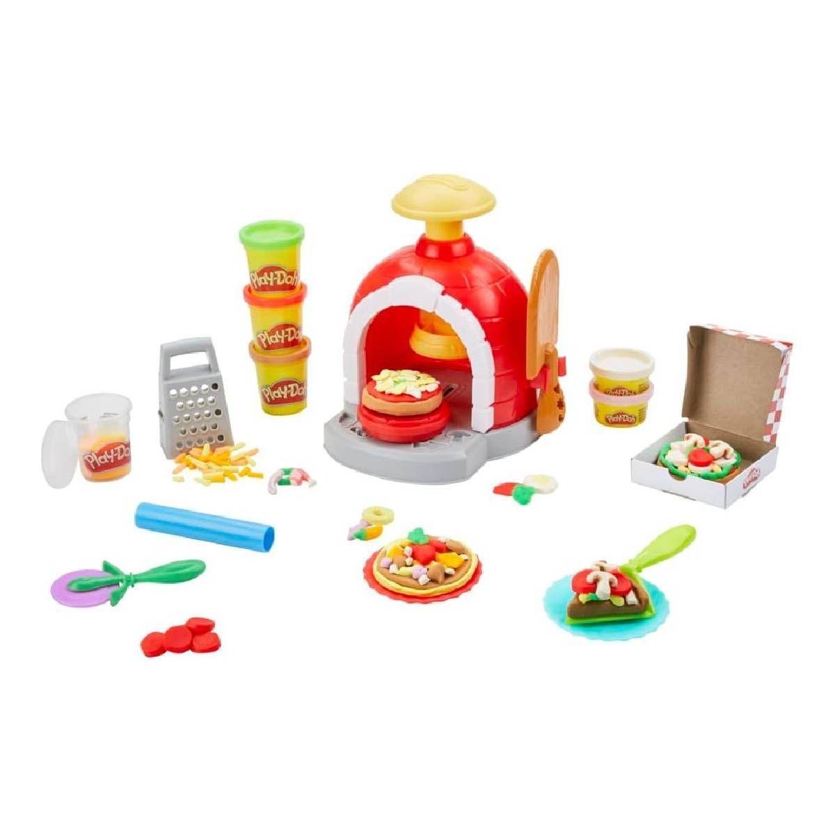 Set de juego Play Doh horno de pizzas y herramientas-2