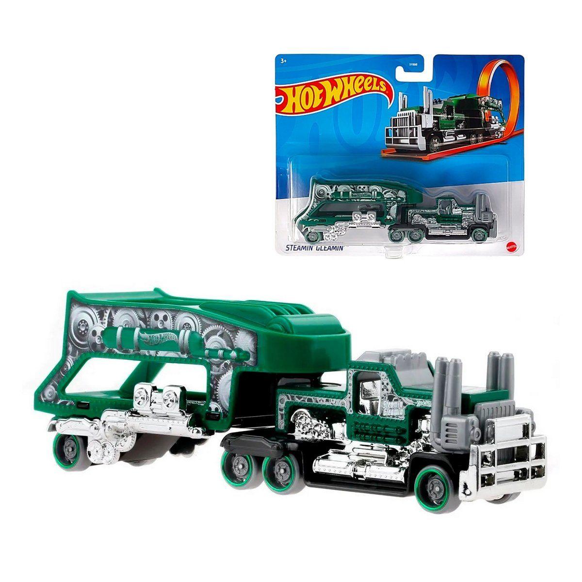 Hot Wheels Surtido Transportador De Autos - Steamin Gleamin-2