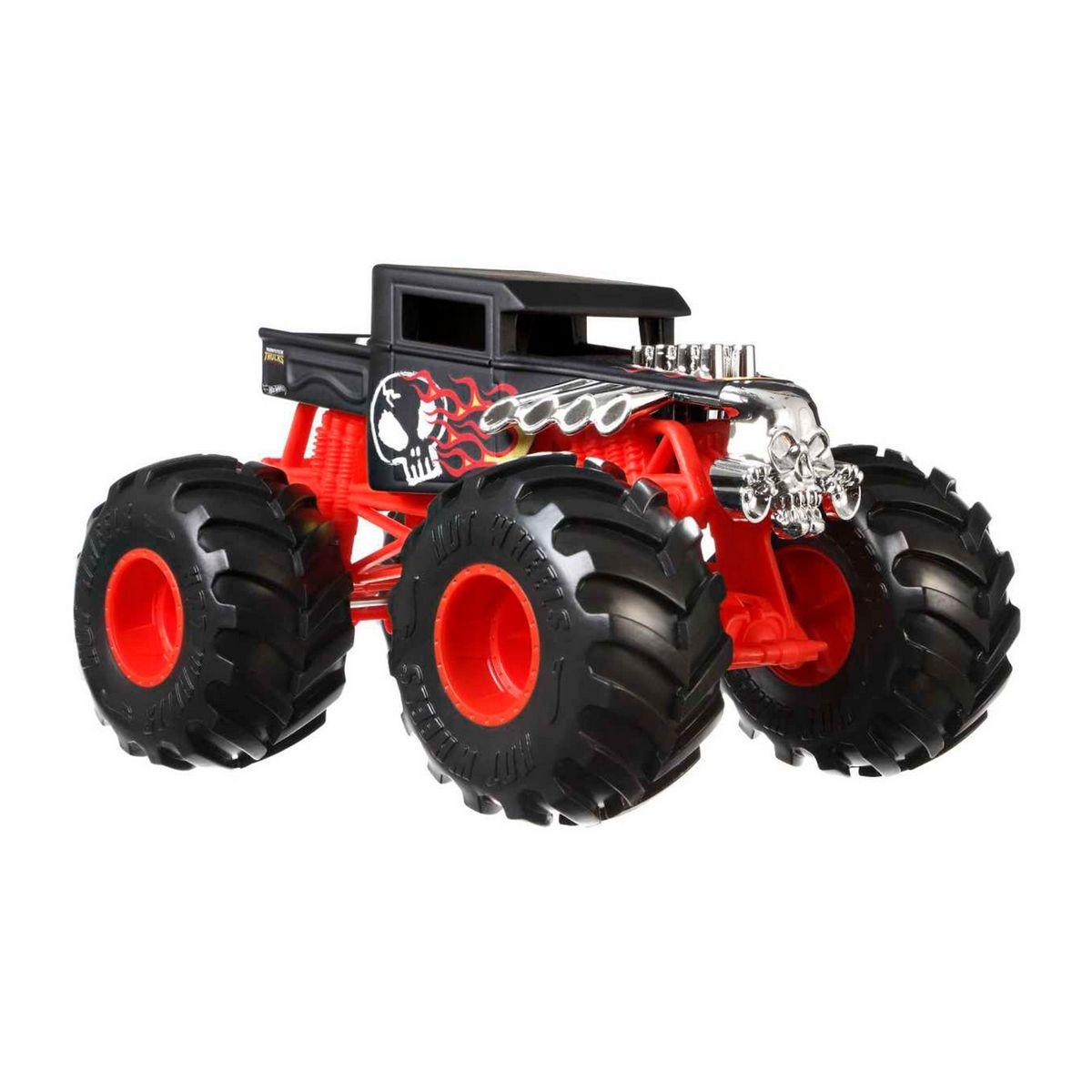 HOT WHEELS MONSTER TRUCKS ESCALA 1:24 - BONE SHAKER-1