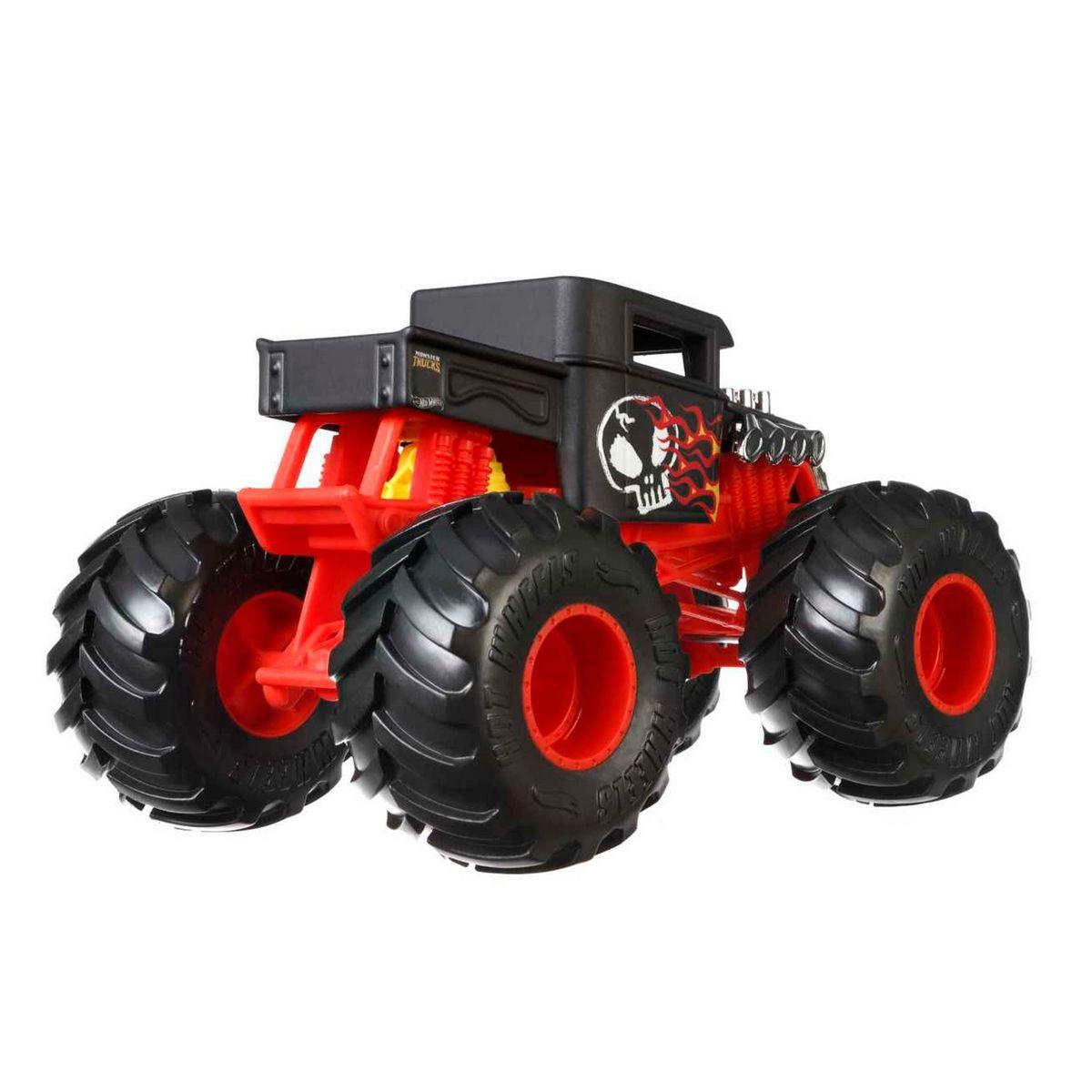 HOT WHEELS MONSTER TRUCKS ESCALA 1:24 - BONE SHAKER-2
