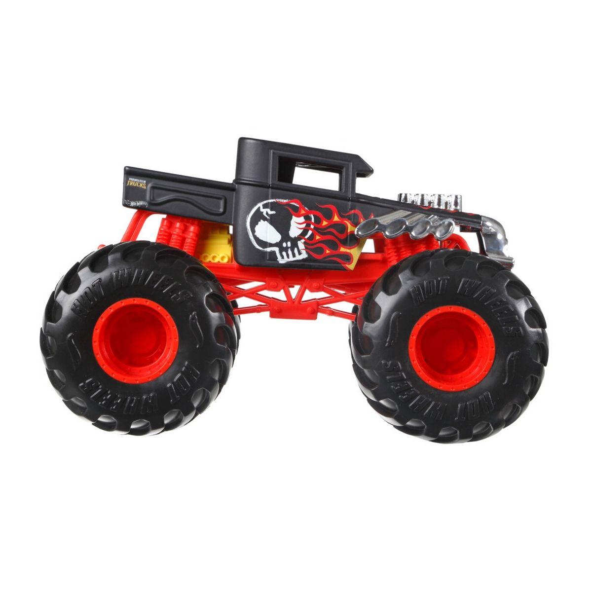 HOT WHEELS MONSTER TRUCKS ESCALA 1:24 - BONE SHAKER-3