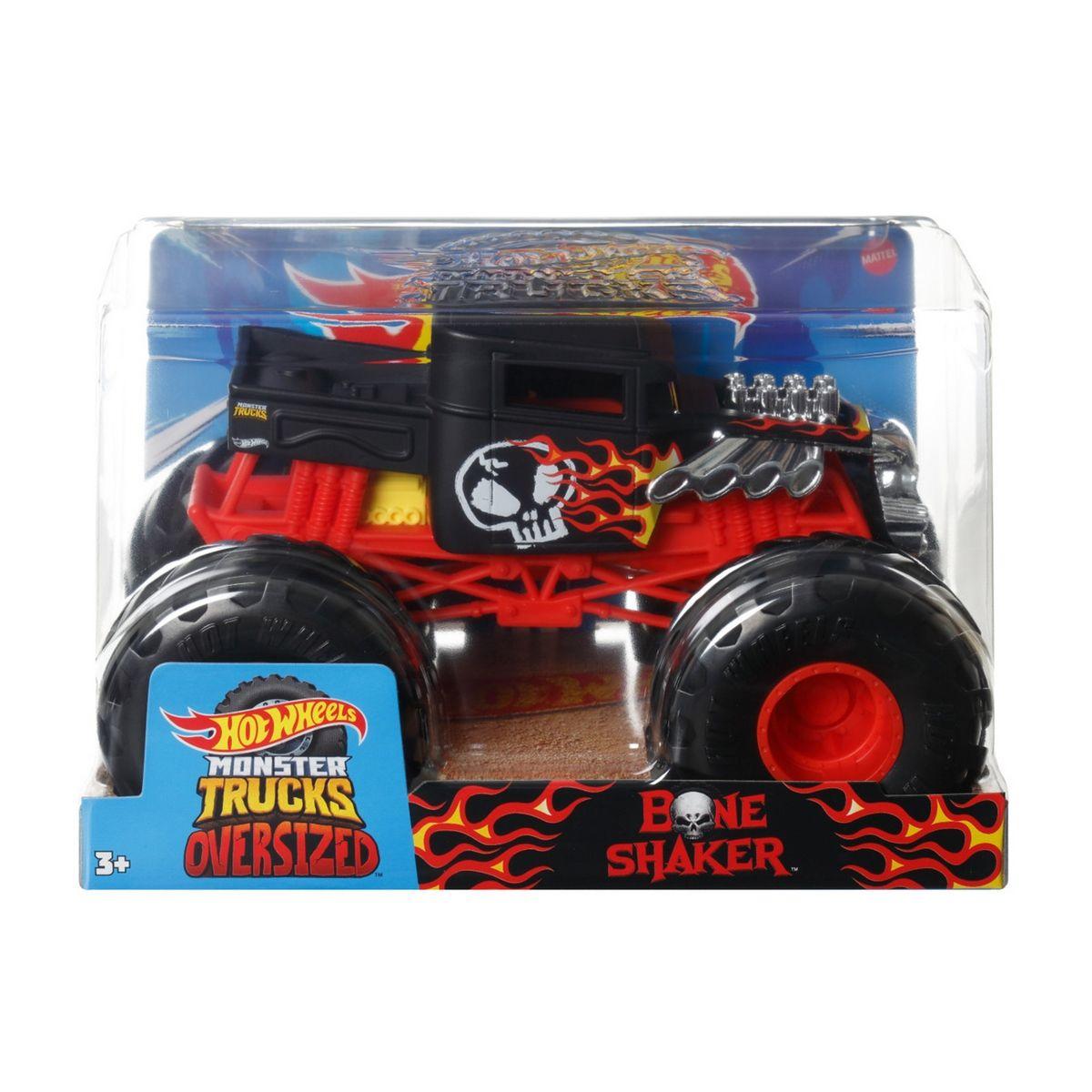 HOT WHEELS MONSTER TRUCKS ESCALA 1:24 - BONE SHAKER-4