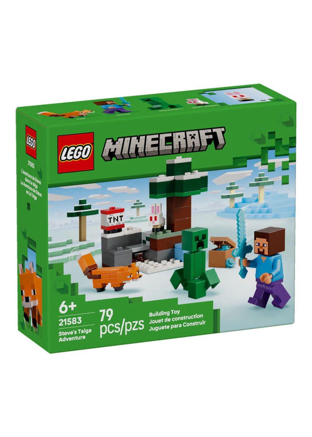 La Aventura De Steve En La Taiga Lego Minecraft-1