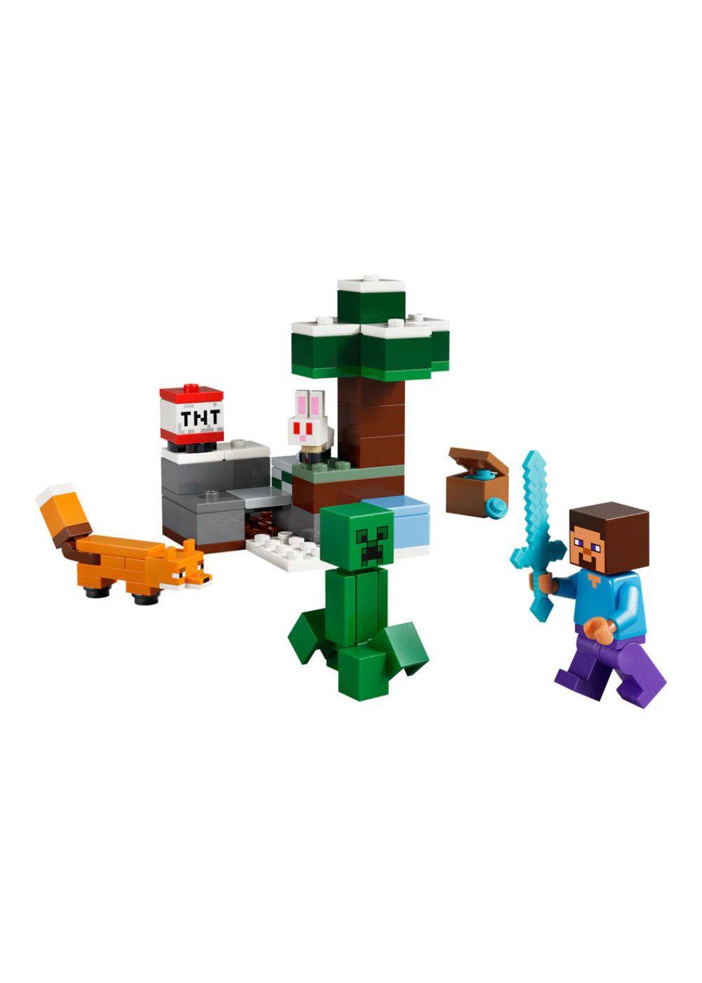 La Aventura De Steve En La Taiga Lego Minecraft-2