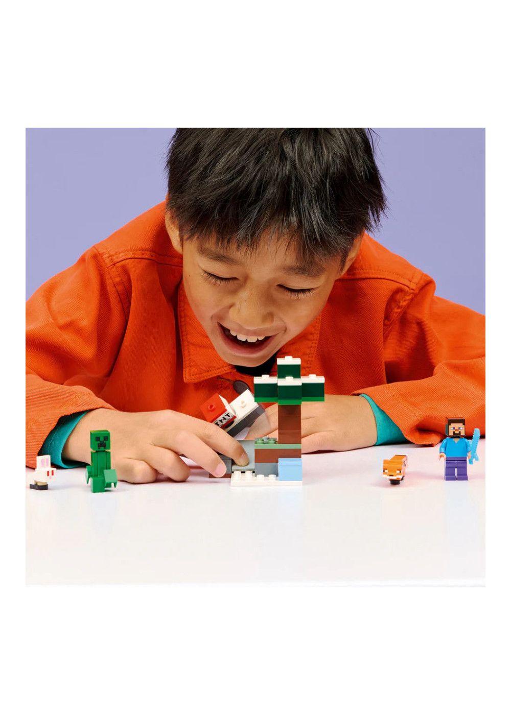 La Aventura De Steve En La Taiga Lego Minecraft-9
