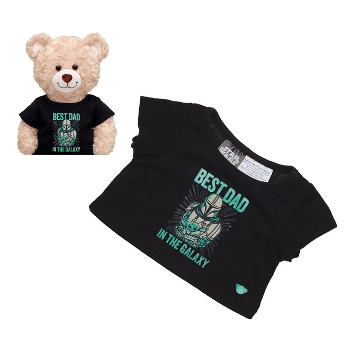 Polera Negra Best Dad Star Wars Build-A-Bear-0