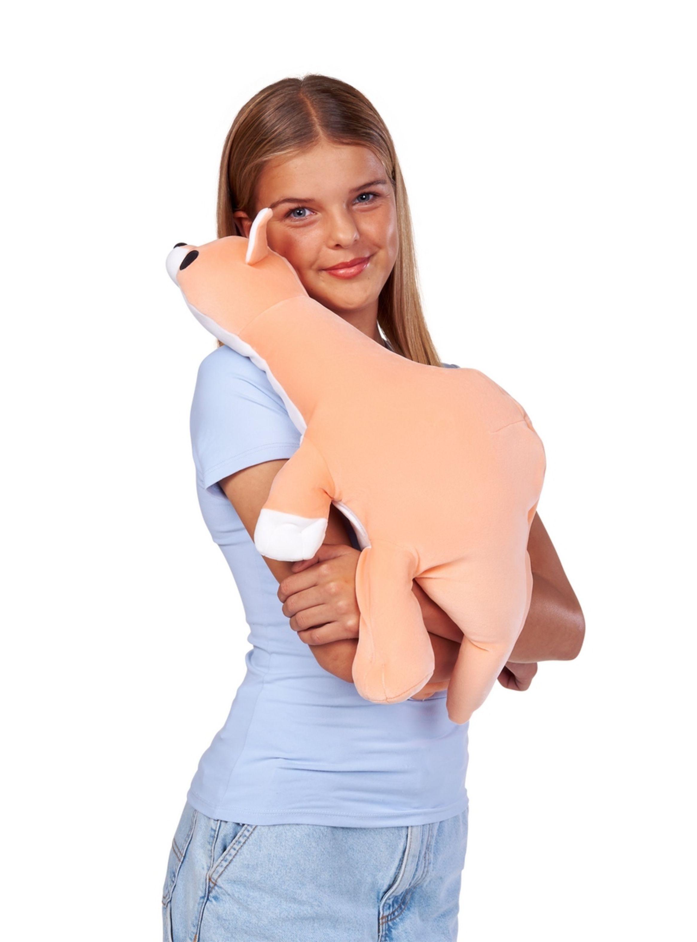 Peluche Blandito Mediano Hug-A-Lumps De Zuru - Jess Canguro-3