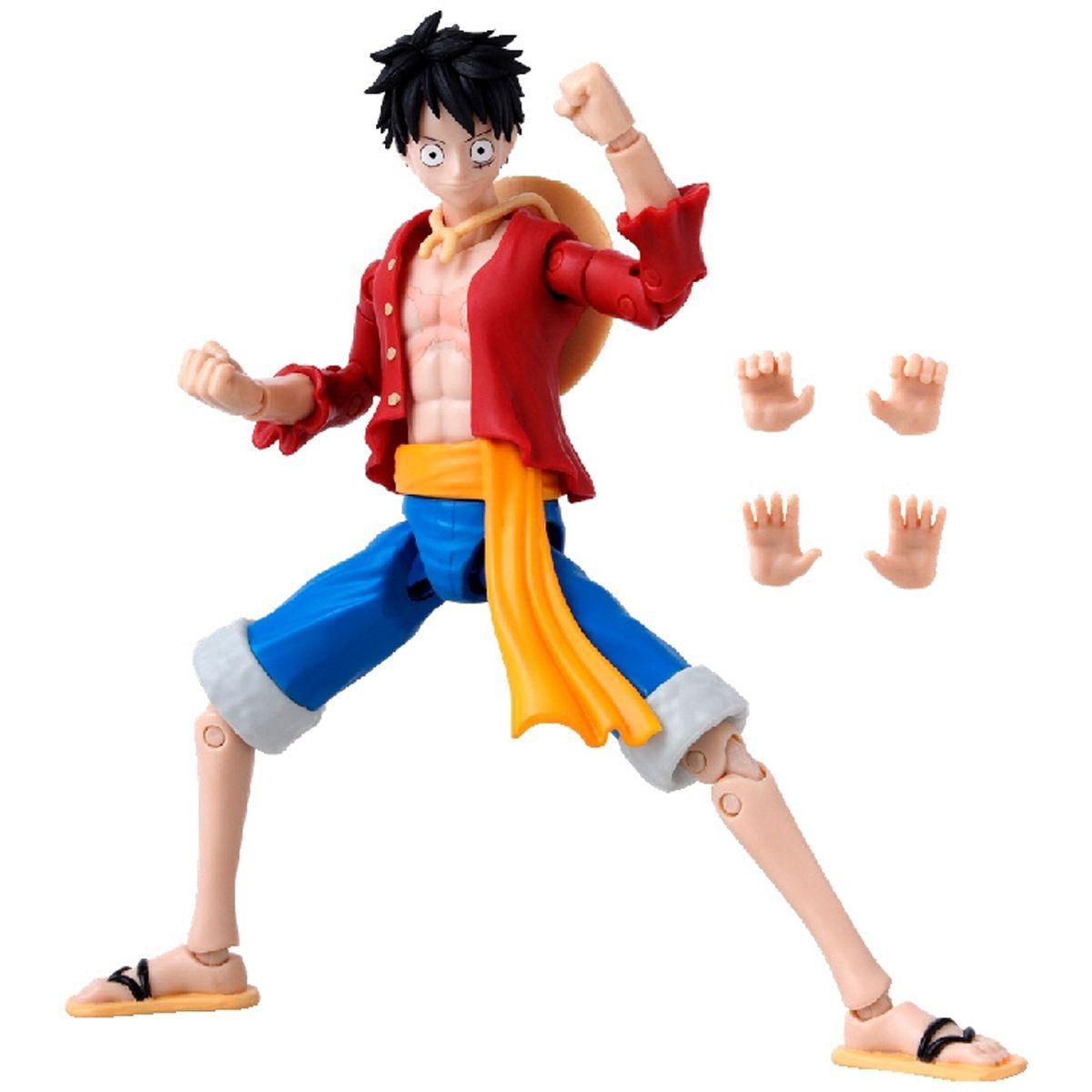 Figura One Piece Anime Heroes 17 Cms - Monkey D Luffy-0