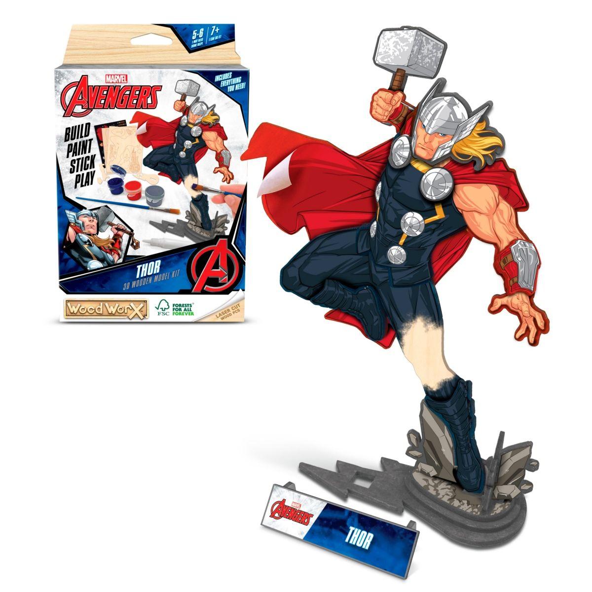 Wood Worx Marvel - Thor-0