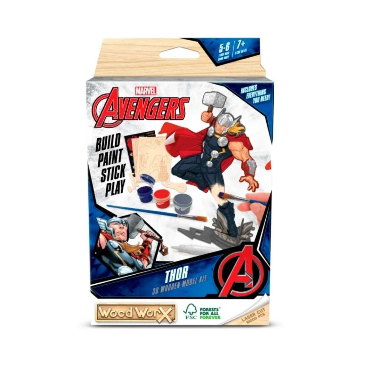 Wood Worx Marvel - Thor-2