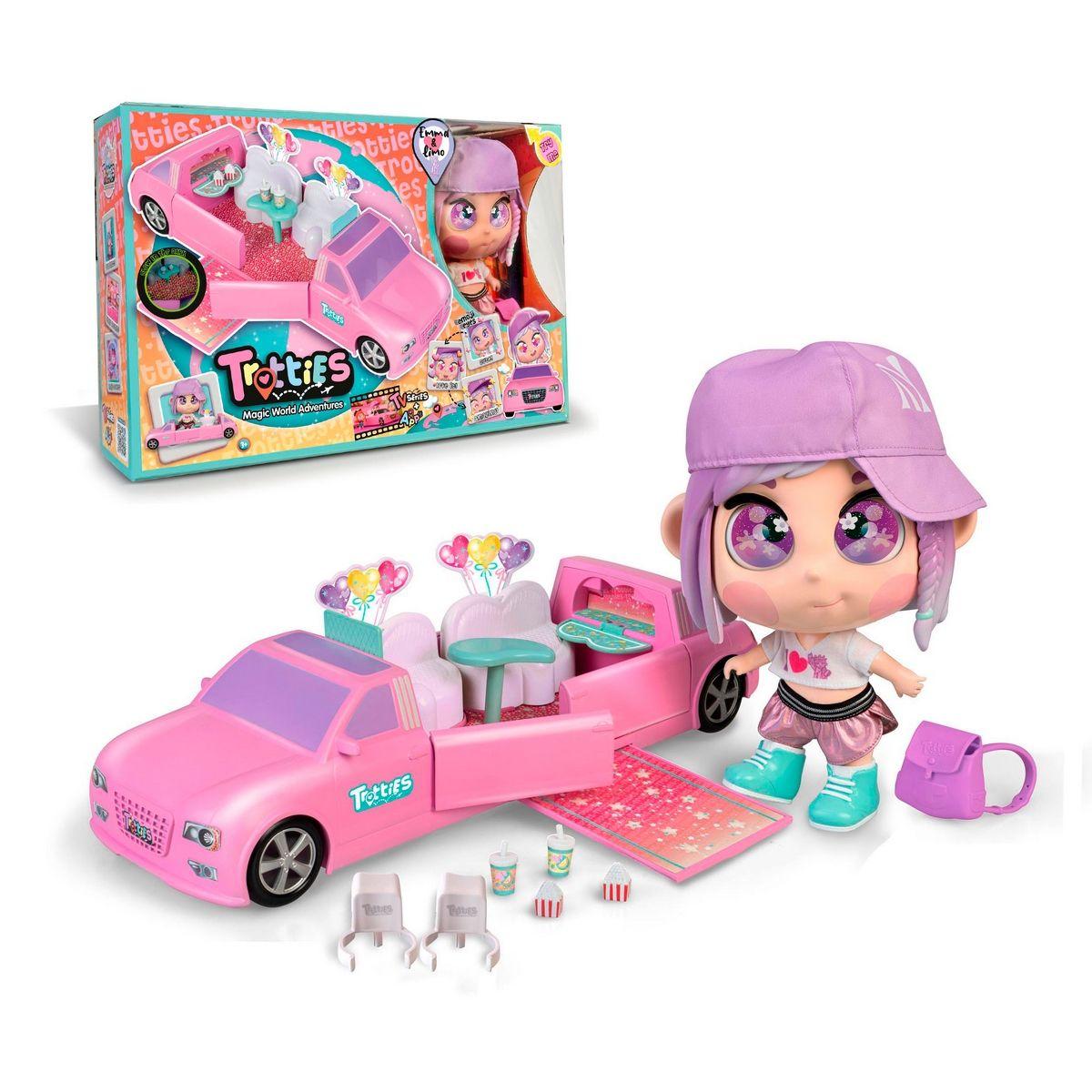 Muñeca Ema Con Limosina De Trotties-0