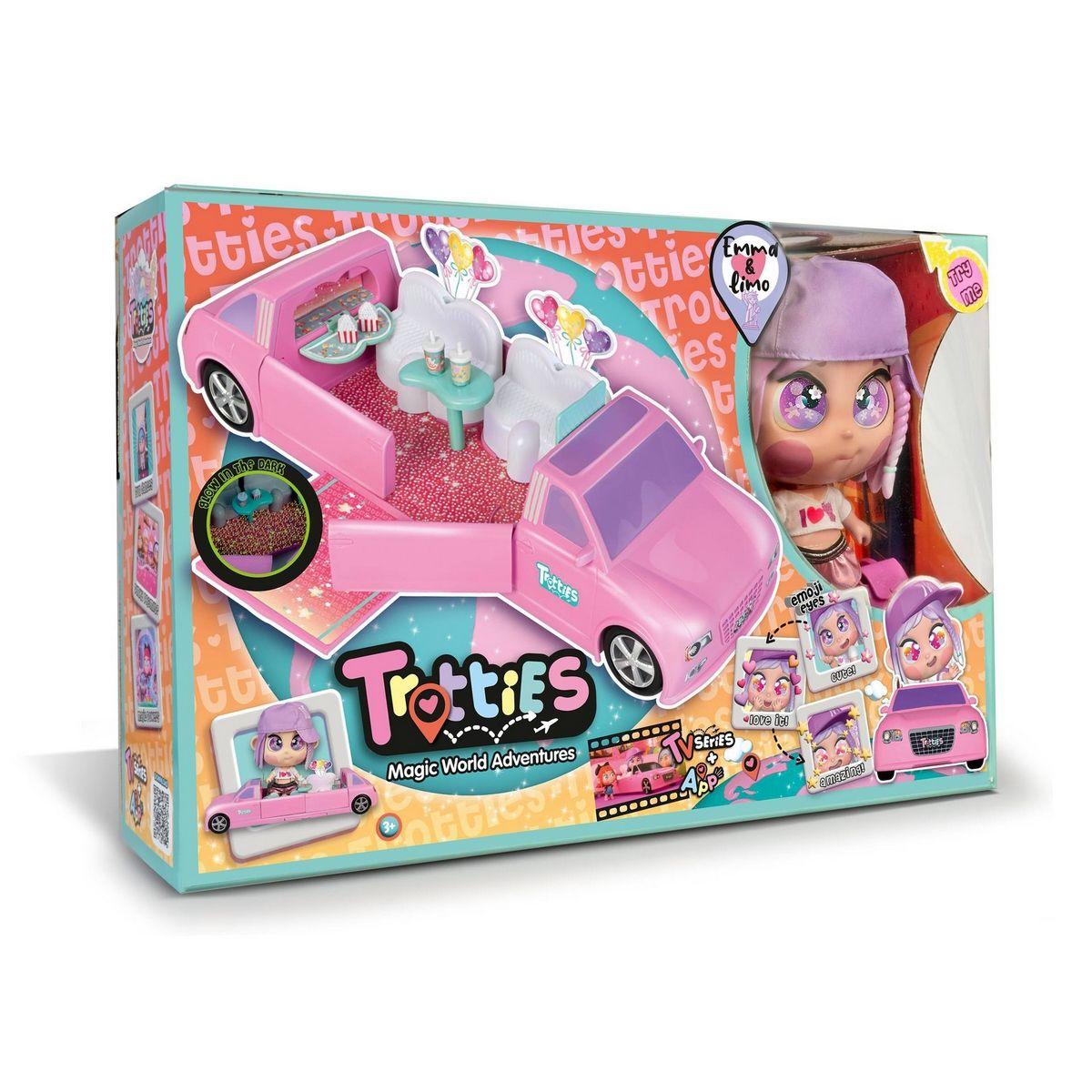 Muñeca Ema Con Limosina De Trotties-2