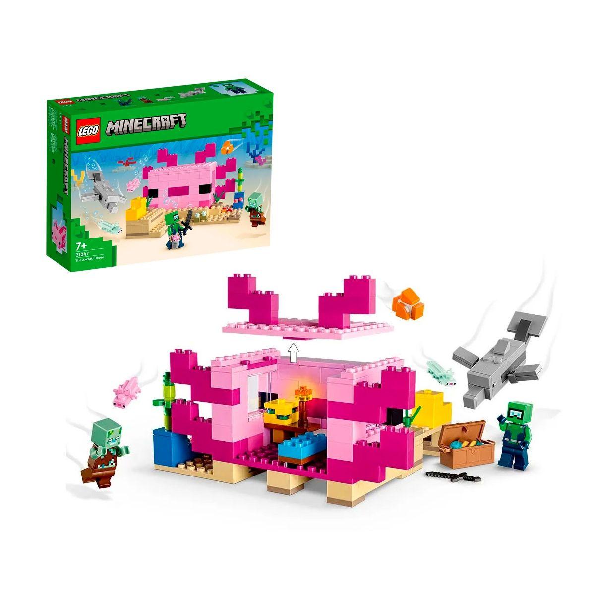 La Casa Ajolote Lego Minecraft-0