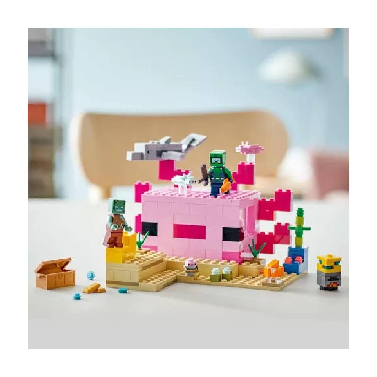 La Casa Ajolote Lego Minecraft-1